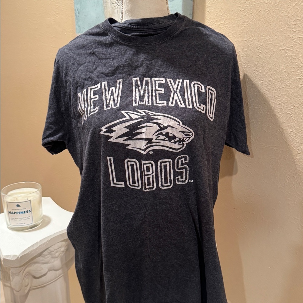 New Mexico Lobos Black T-Shirt
